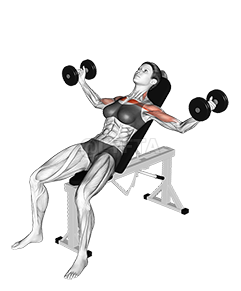 Dumbbell Incline Fly - Video Guide | Lyfta
