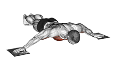 How To Do A SLIDER PUSH UP FLY  Exercise Demonstration Video and Guide 